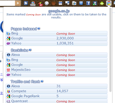 Chrome SEO