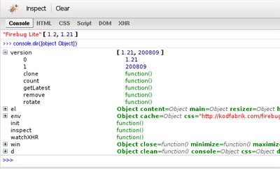 Firebug-Lite-ex Firebug-Lite-ex