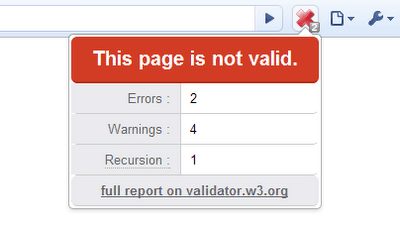 HTML Validation