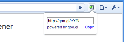 goo.gl url shortener
