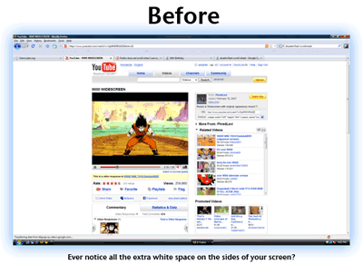 YouTube ビフォー
