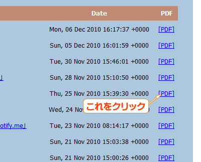 単一記事をPDF変換