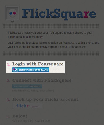 flicksquare3 OAuth経由でログイン