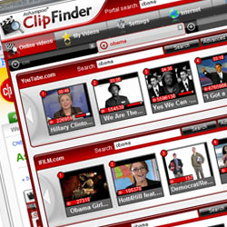 動画をまとめて検索ClipFinder