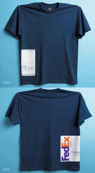 Fedexの錯覚Tシャツ