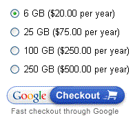 Googleストレージサービスの詳細