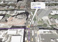 Google Earthでドライブをシミュレーション