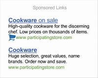 Google Checkout（チェックアウト）とは、Adwordsの検索結果にカートのアイコンをつけるもの