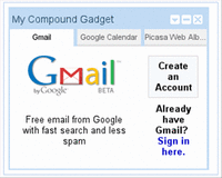 「Compound gadget」というタブ管理ガジェット