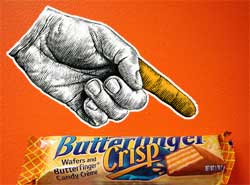 ネスレButterfingerのバイラルキャンペーン