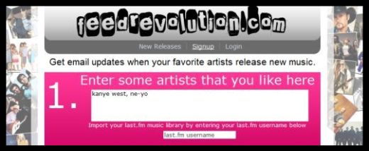 海外アーティストのリリース情報を受け取れる便利サービス