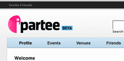 イベント情報検索とプロモーションができるSNS「IPartee」
