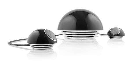ハーマンのiPodスピーカー「JBL Spot Speakers」