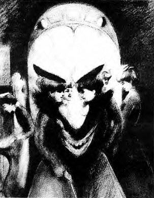 悪魔に見える目の錯覚画像1