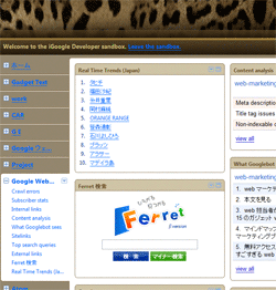 新しいiGoolgeの未公開インターフェースを見る裏技